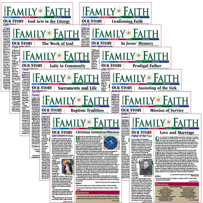 RENEWING FAMILY FAITH bulletins: CELEBRATE